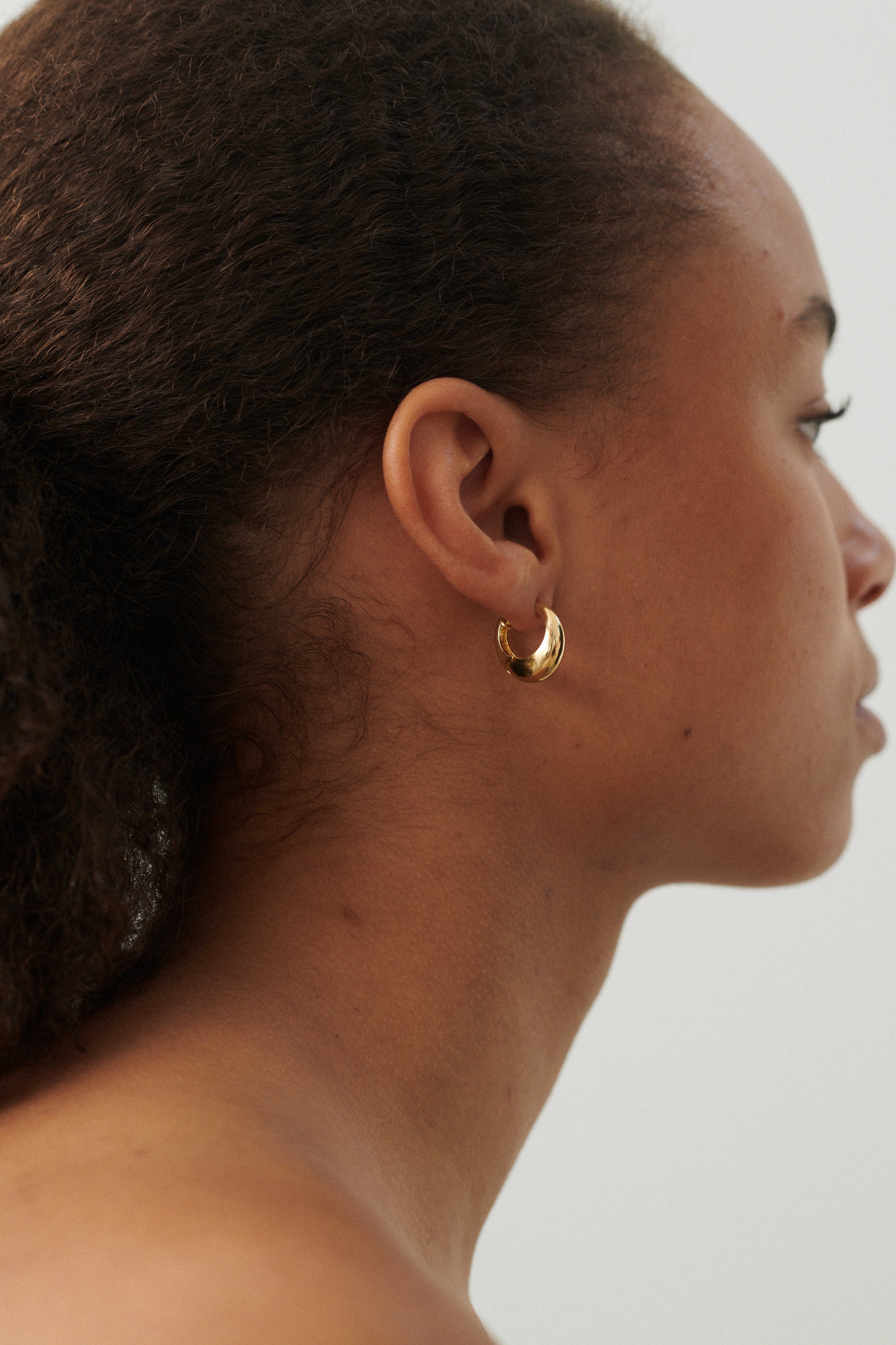 Mini Globe huggies - sølv